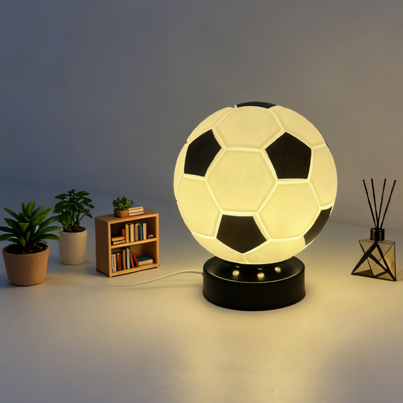Desk Setup Desk - Luminária de Mesa LED de Futebol