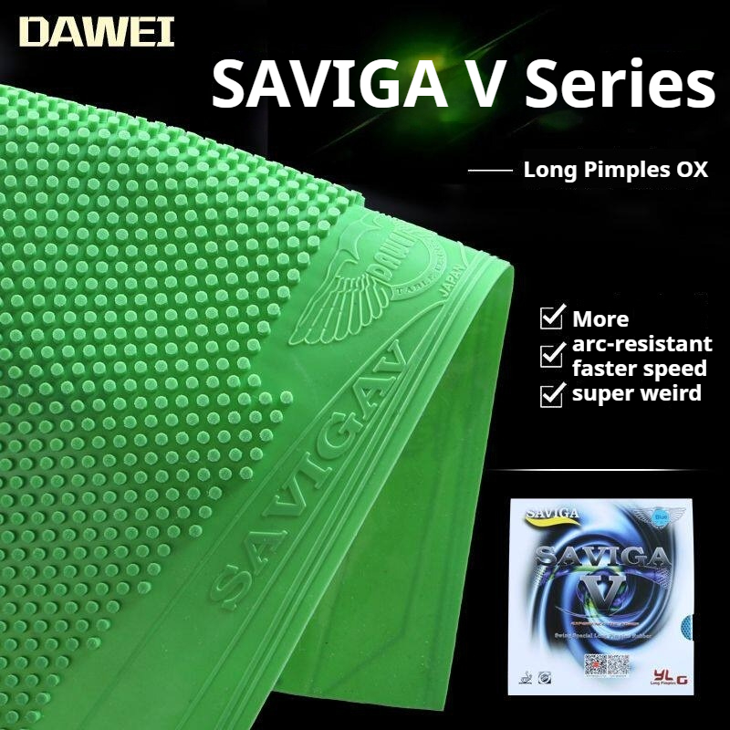 Desk Setup Green - Borracha de Tênis de Mesa DAWEI