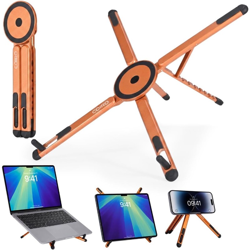 Desk Setup Home - Suporte Magnético Dobrável 3 em 1