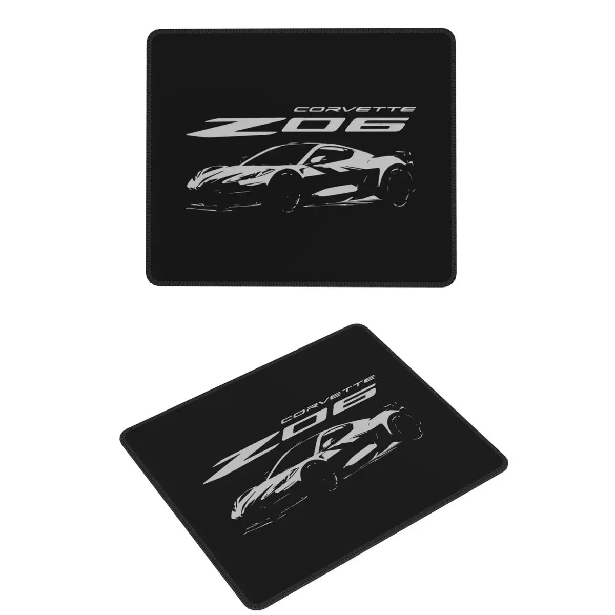 Desk Setup For Laptop - Mouse Pad 2023 Corvette C8 Z06