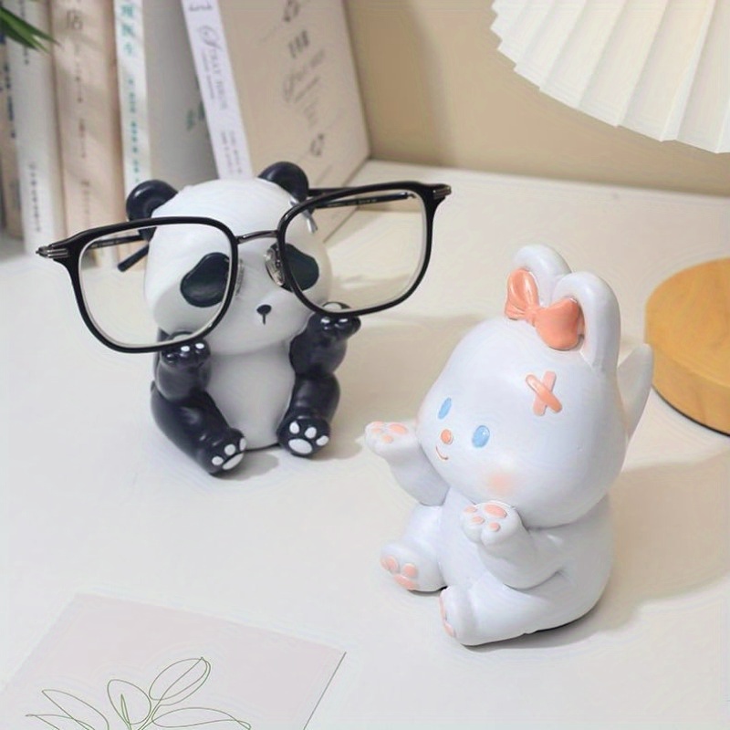 Desk Setup Home - Suporte de Óculos Panda Fofo para