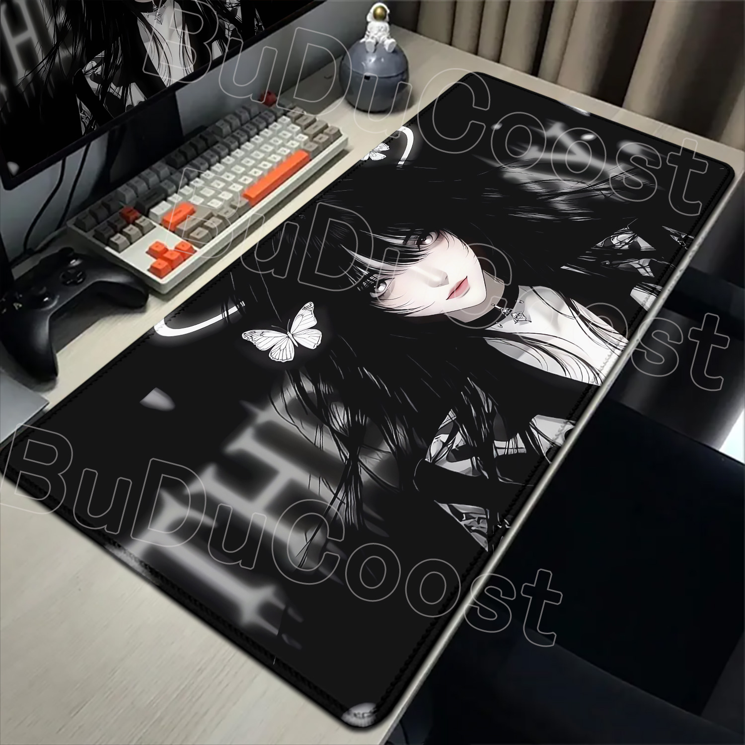 Desk Setup Dark - Nova chegada hd escuro anime menina