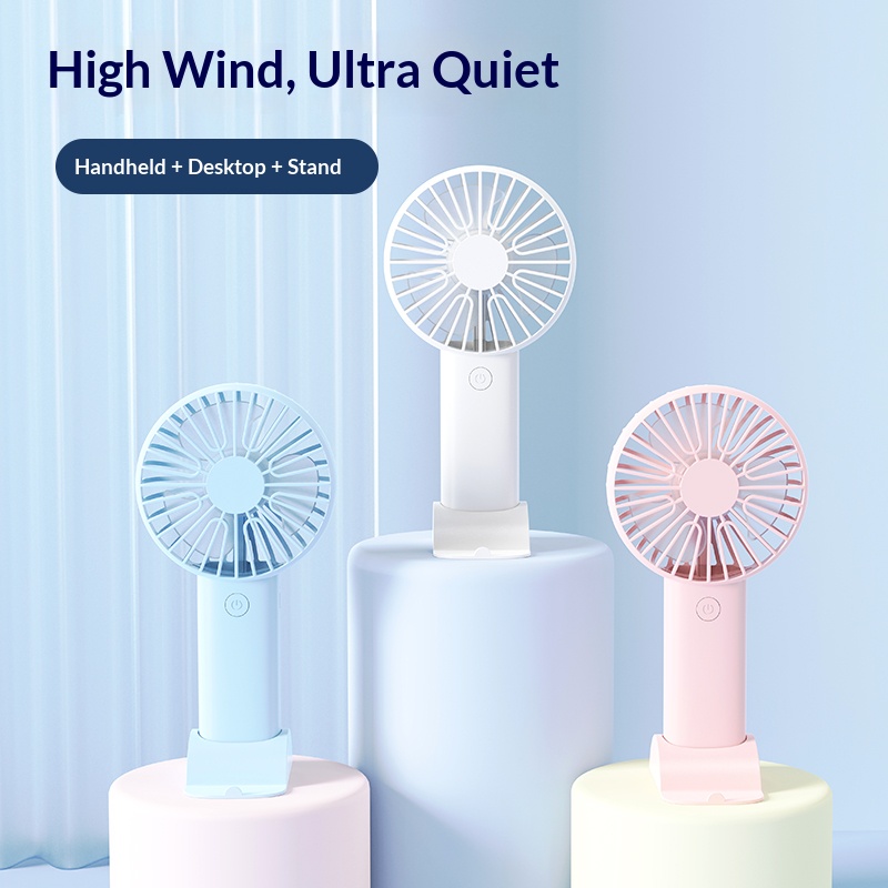 Mini ventilador portátil 3 em  - Fan Desk Small Usb avaliação e preço