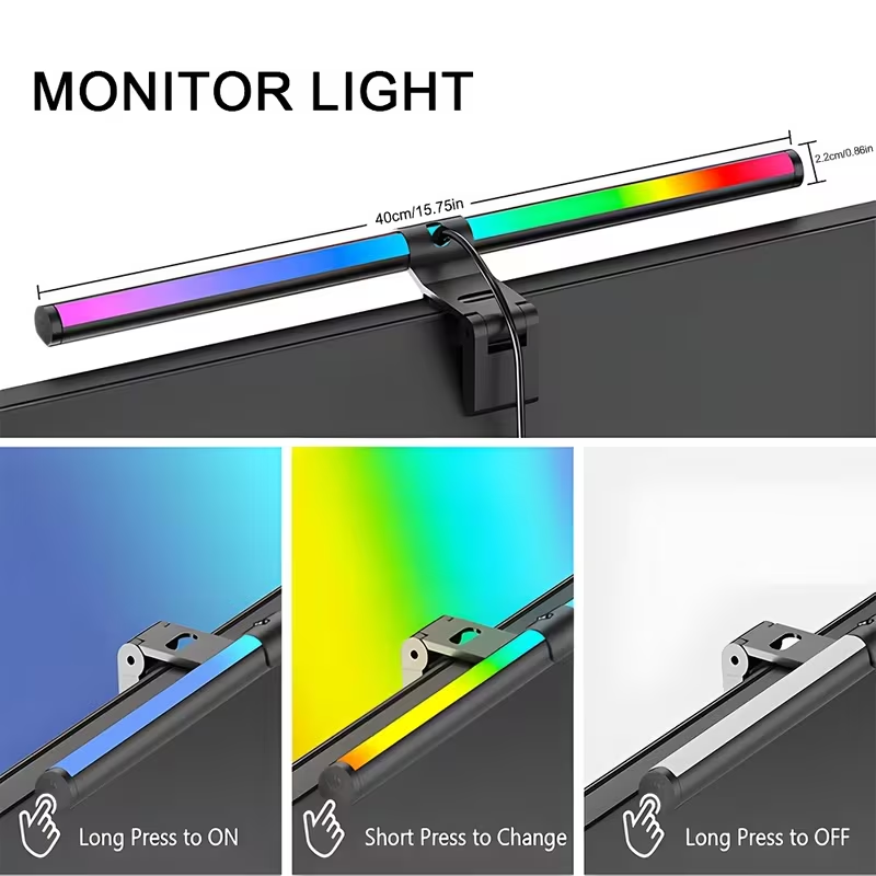Barra de Luz LED para Monitor  - Desk Setup No Computer avaliação e preço
