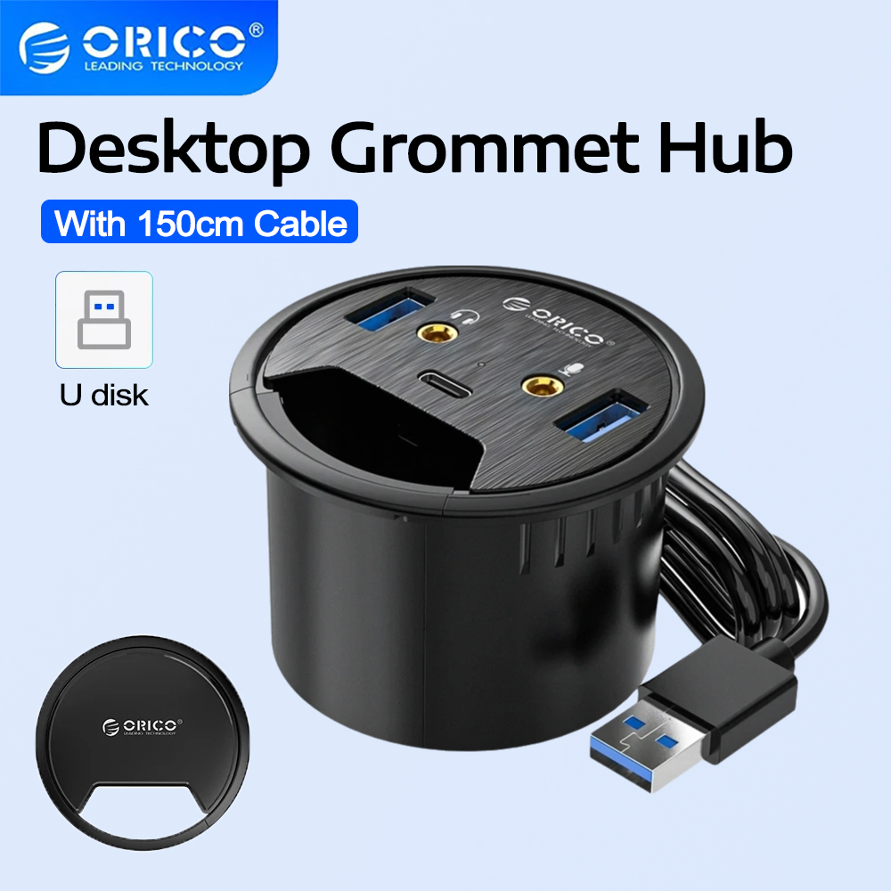 Hub USB 3.0 ORICO para Mesa co - Desk Setup Hub avaliação e preço