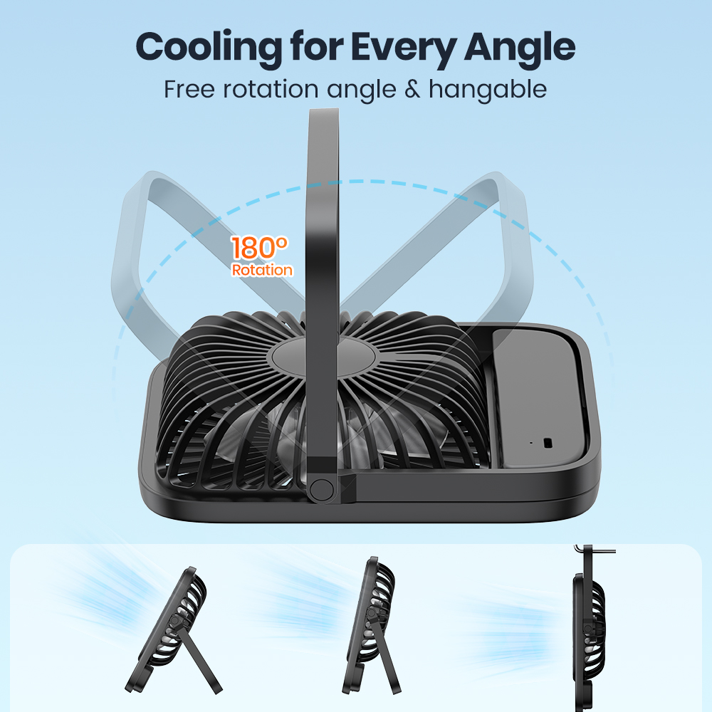 Warmco Mini Ventilador de mesa - Fan Desk Small Usb avaliação e preço