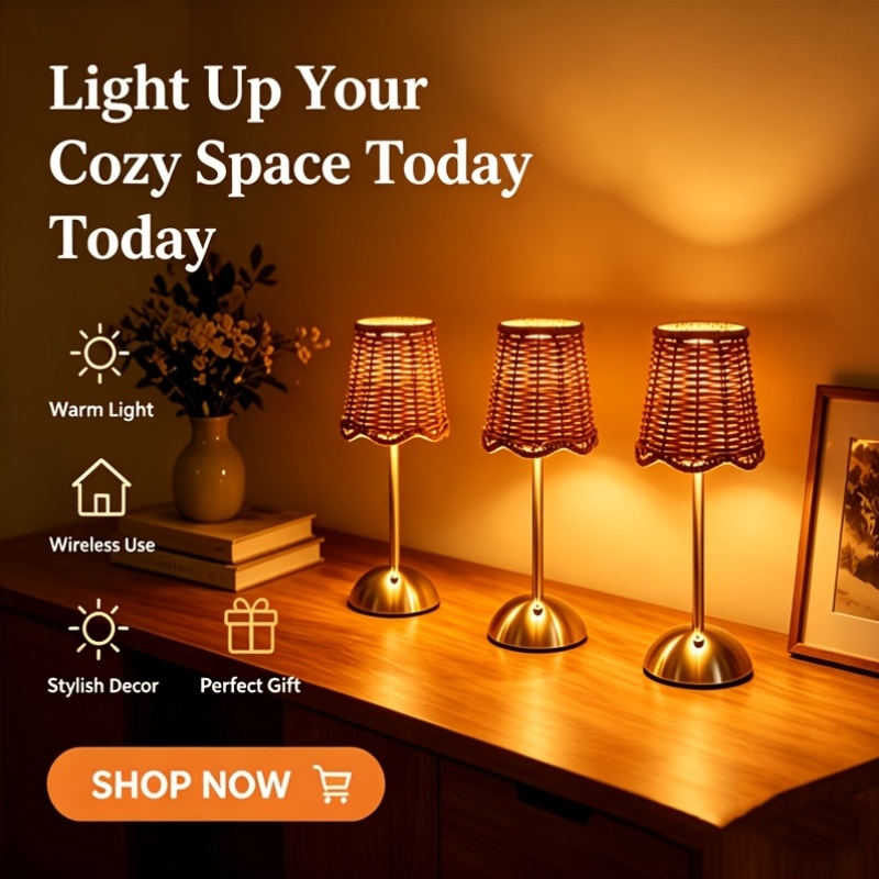 Luminária de Mesa Artística em - Led Desk Light Usb avaliação e preço