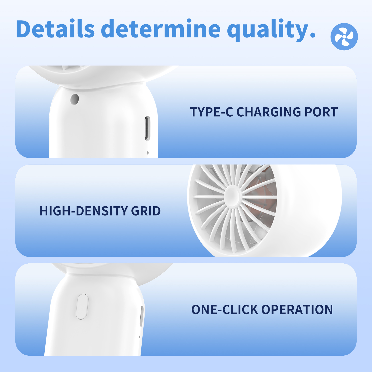 Ventilador Portátil Mini de Mã - Fan Desk Small Usb avaliação e preço