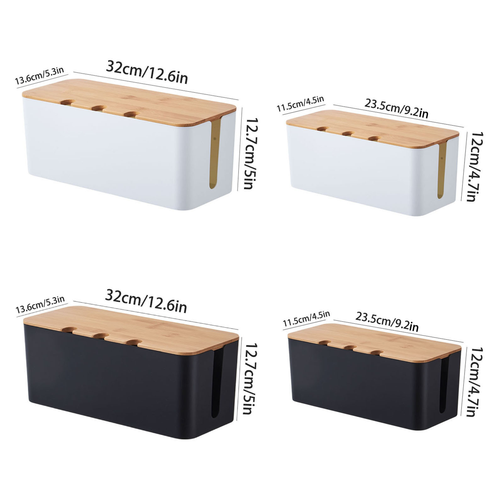 Grande caixa de gerenciamento  - Desk Setup Hub avaliação e preço