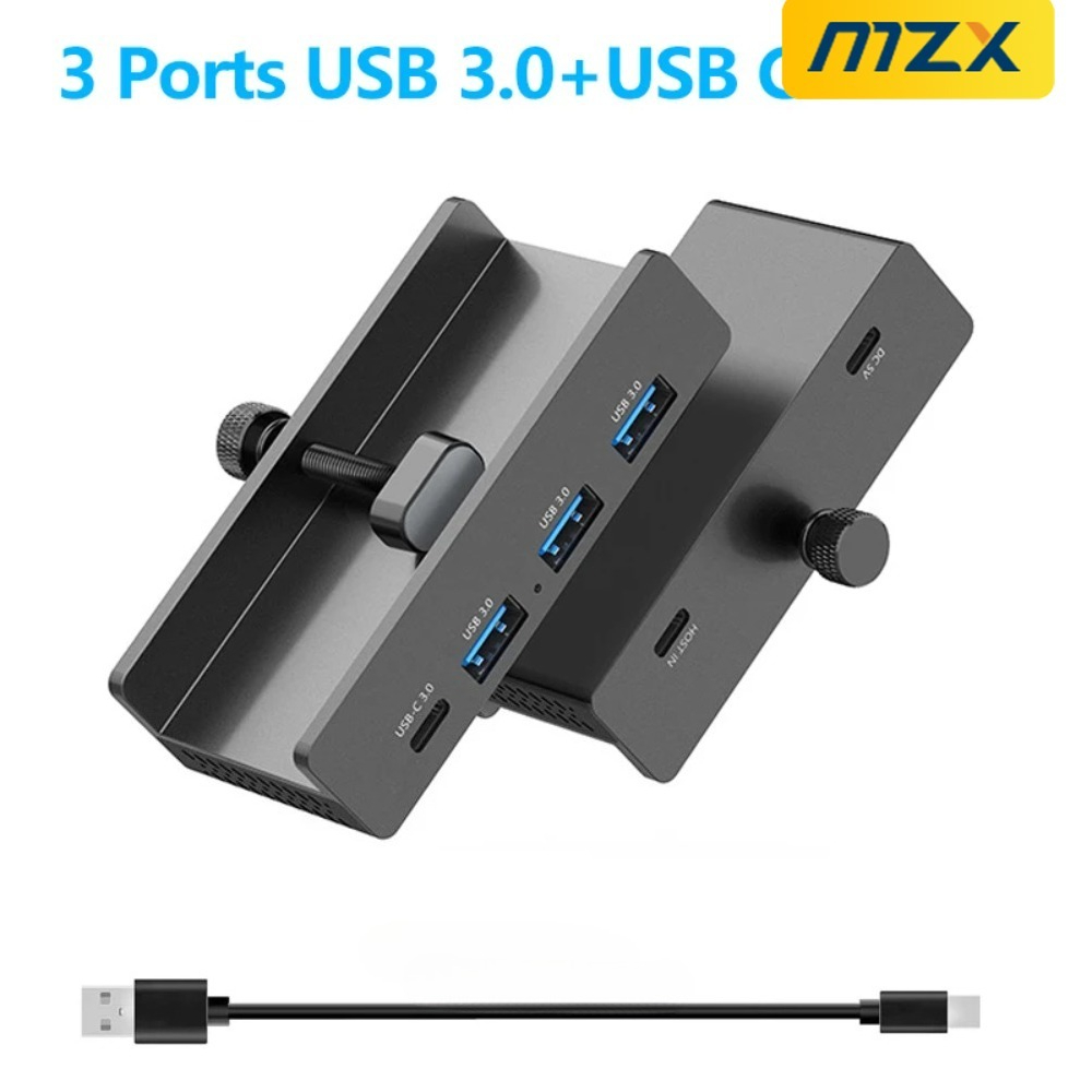 MZX USB 3.0 3.2 HUB 5Gbps 10Gb - Desk Setup Hub avaliação e preço