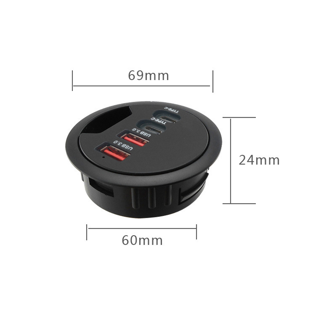 Hub USB 3.0 para Mesa com 2 Po - Desk Setup Hub avaliação e preço
