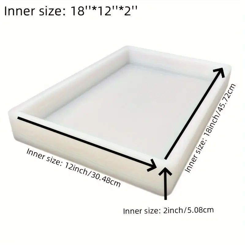 Molde de Silicone Grande 18*12 - Desk Setup Desk avaliação e preço