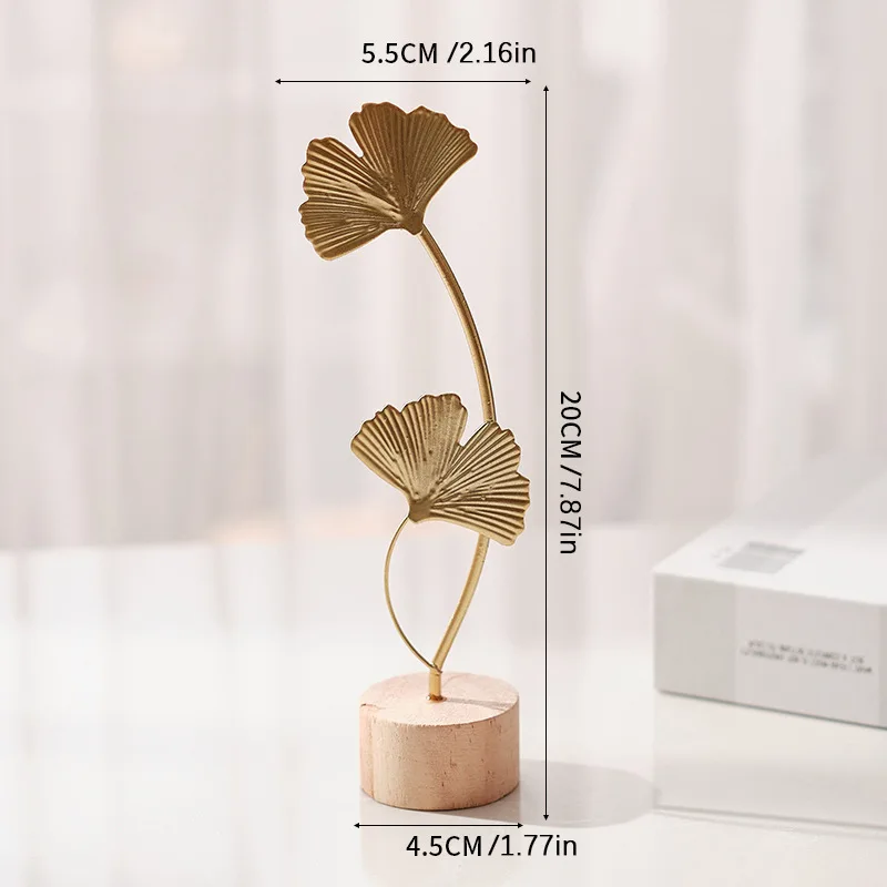 1 pçs dourado ginkgo folha pen - Desk Setup Photo avaliação e preço