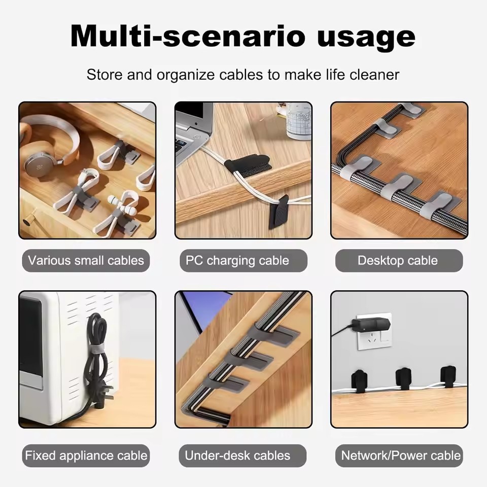 Novos laços de cabo reutilizáv - Cable Velcro Strap avaliação e preço