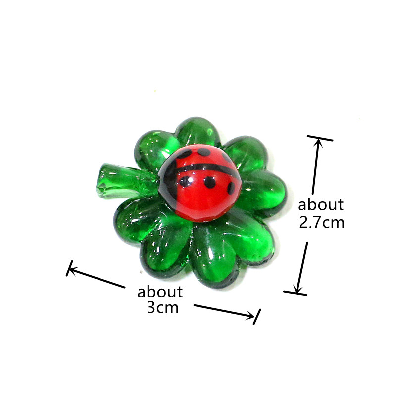 5 pçs verde mini ornamentos de - Desk Setup Green avaliação e preço
