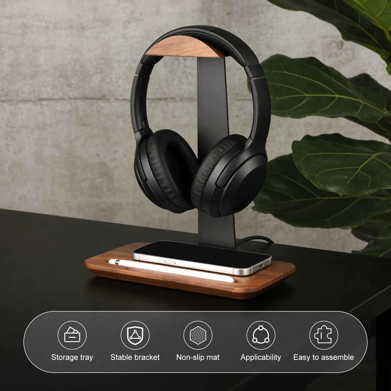 Suporte Universal de Madeira p - Desk Setup Desk avaliação e preço