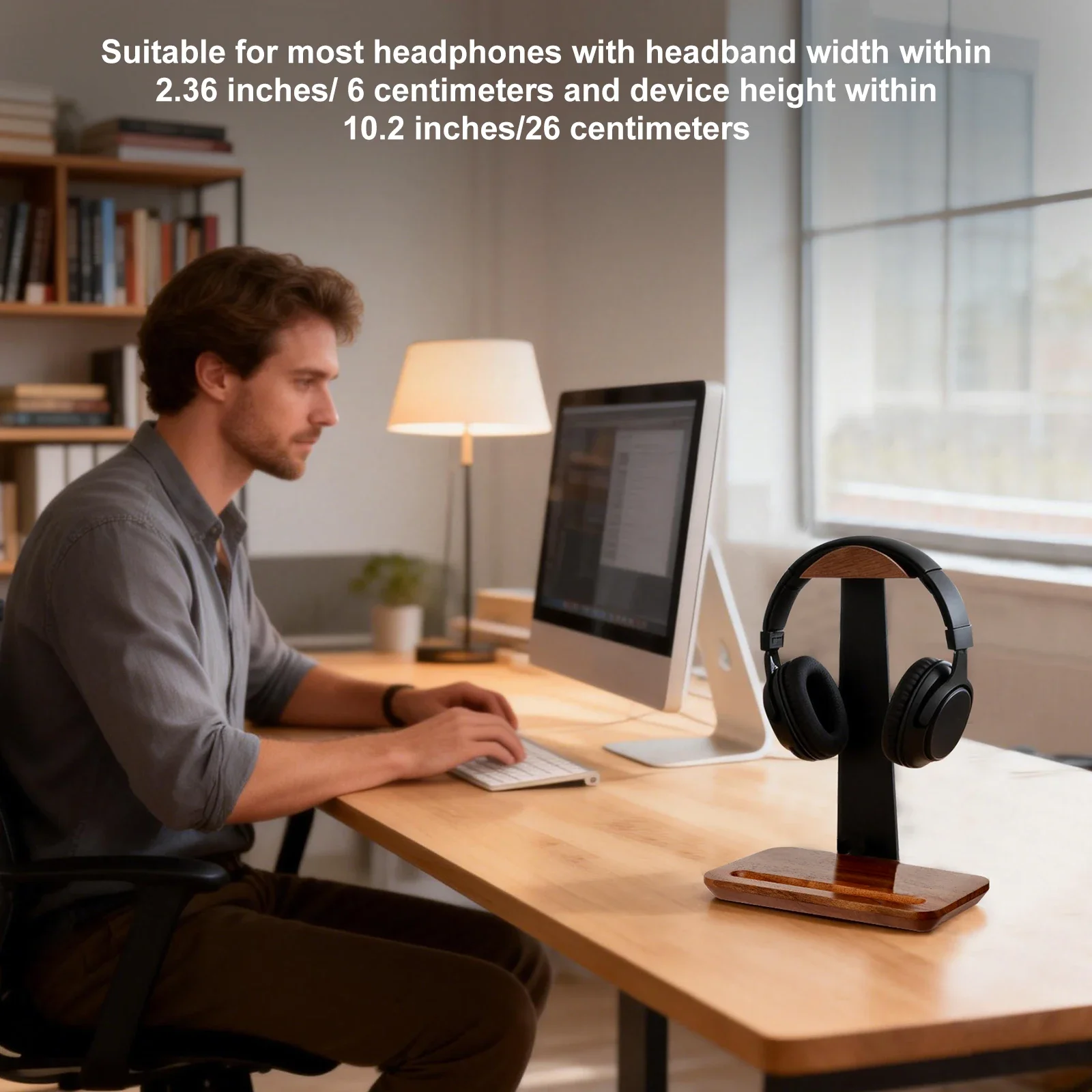 Suporte Universal de Madeira p - Desk Setup Desk avaliação e preço