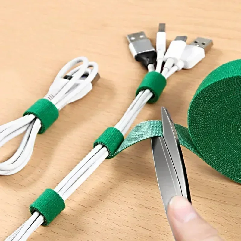 Organizador de Cabos de 5M/Rol - Cable Velcro Strap avaliação e preço