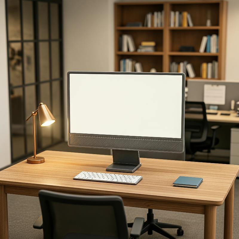 Modelo de Computador Mini Real - Desk Setup Photo avaliação e preço