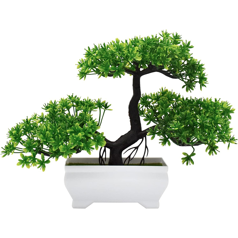 Bonsai artificial plástico biô - Desk Setup Green avaliação e preço
