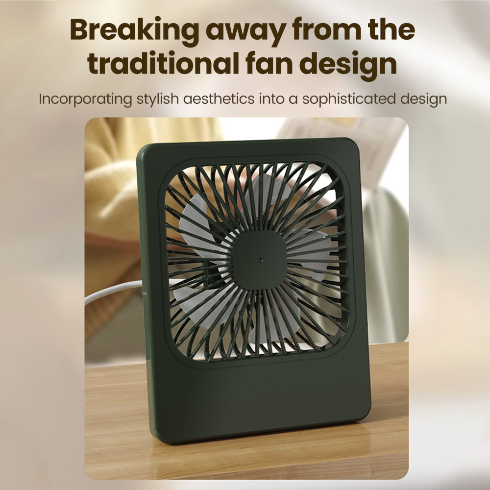 Mini Ventilador USB de 5 Lâmin - Fan Desk Small Usb avaliação e preço