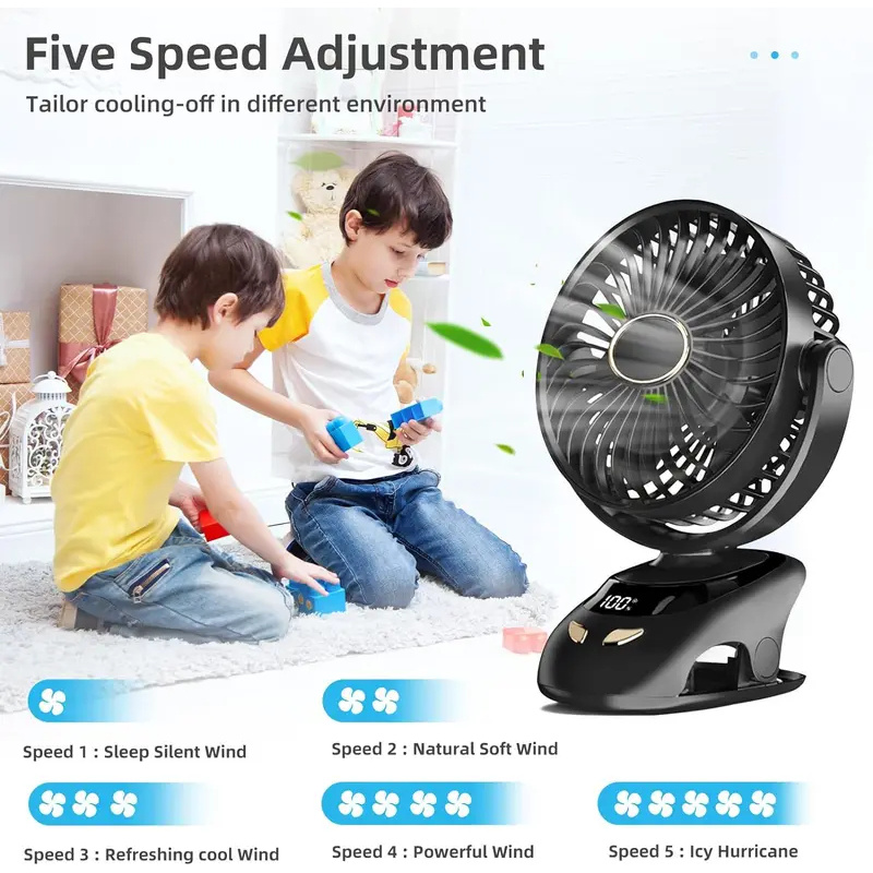 Mini ventilador de mesa com cl - Fan Desk Small Usb avaliação e preço