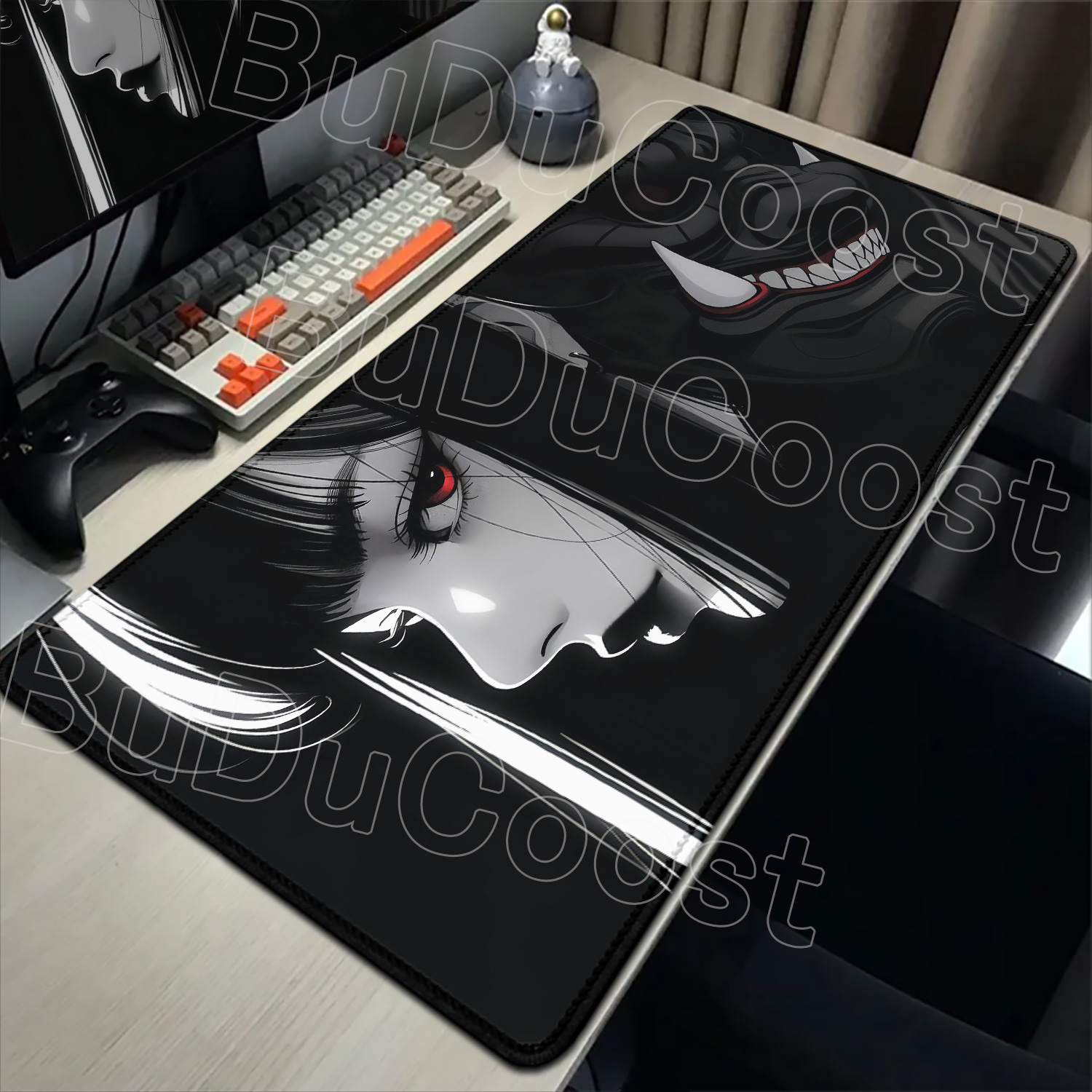 Nova chegada hd escuro anime m - Desk Setup Dark avaliação e preço