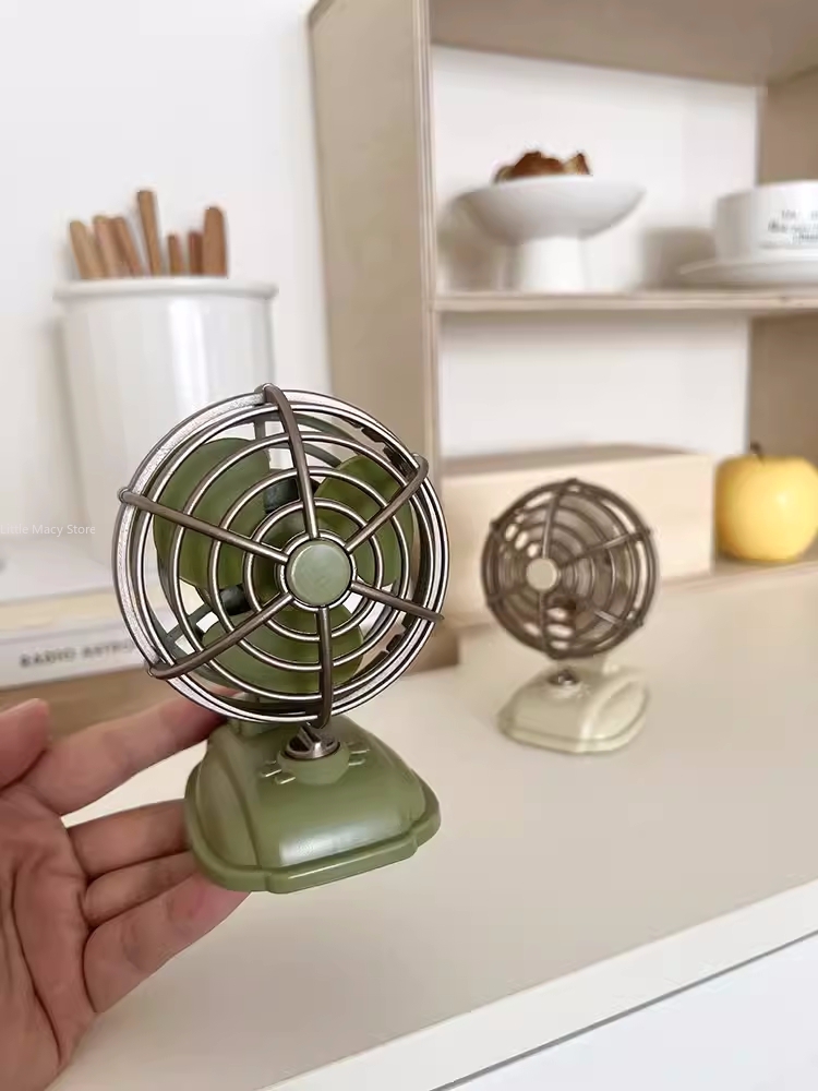 Ventilador Retro Desktop Peque - Fan Desk Small Usb avaliação e preço