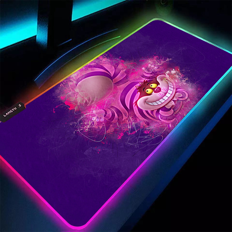 Grande mouse pad rgb a-aletas  - Desk Setup For Laptop avaliação e preço